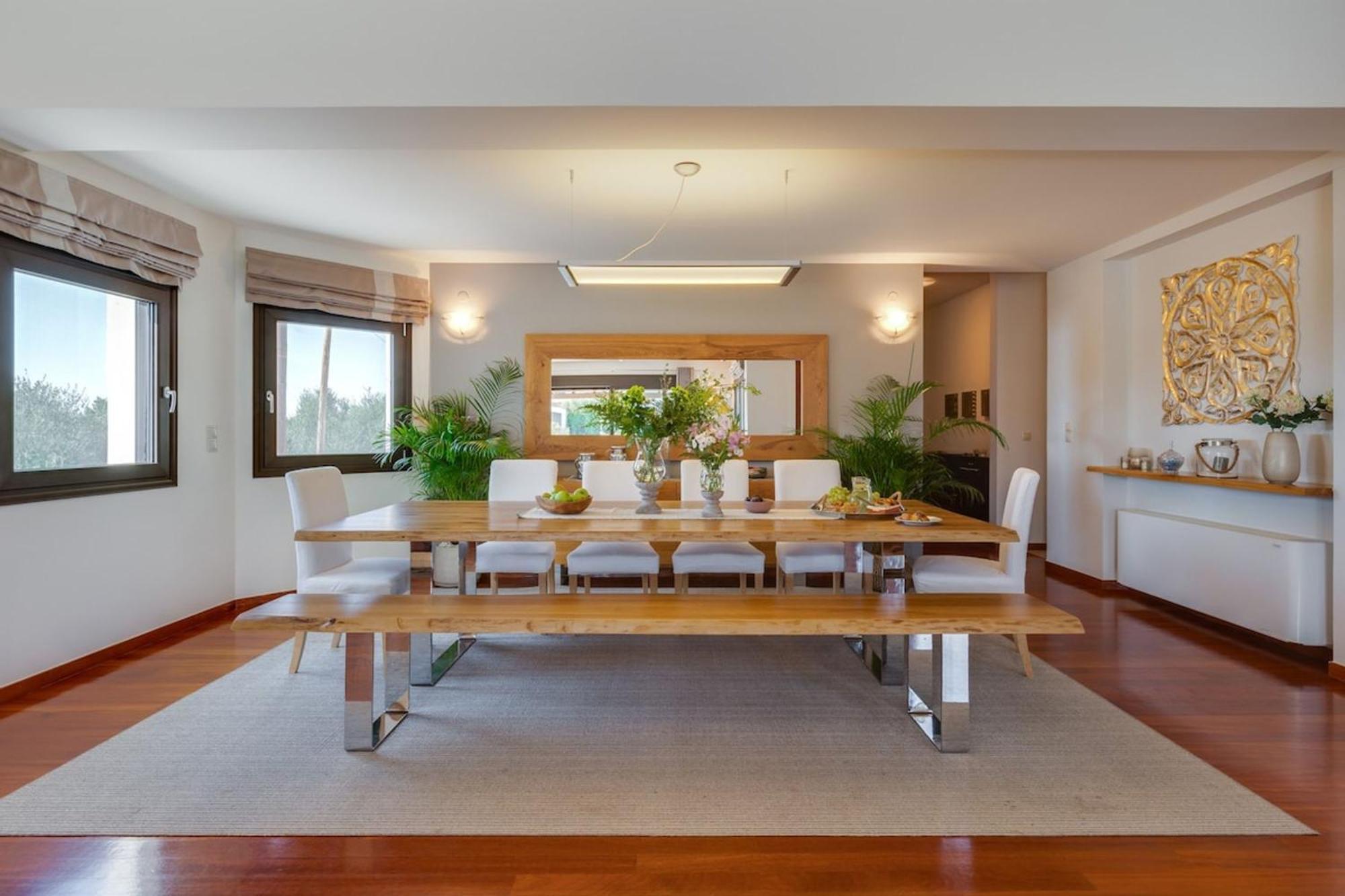 Villa Ampelaki - Premium Villa With Heated Pool Kounoupidhianá Екстериор снимка