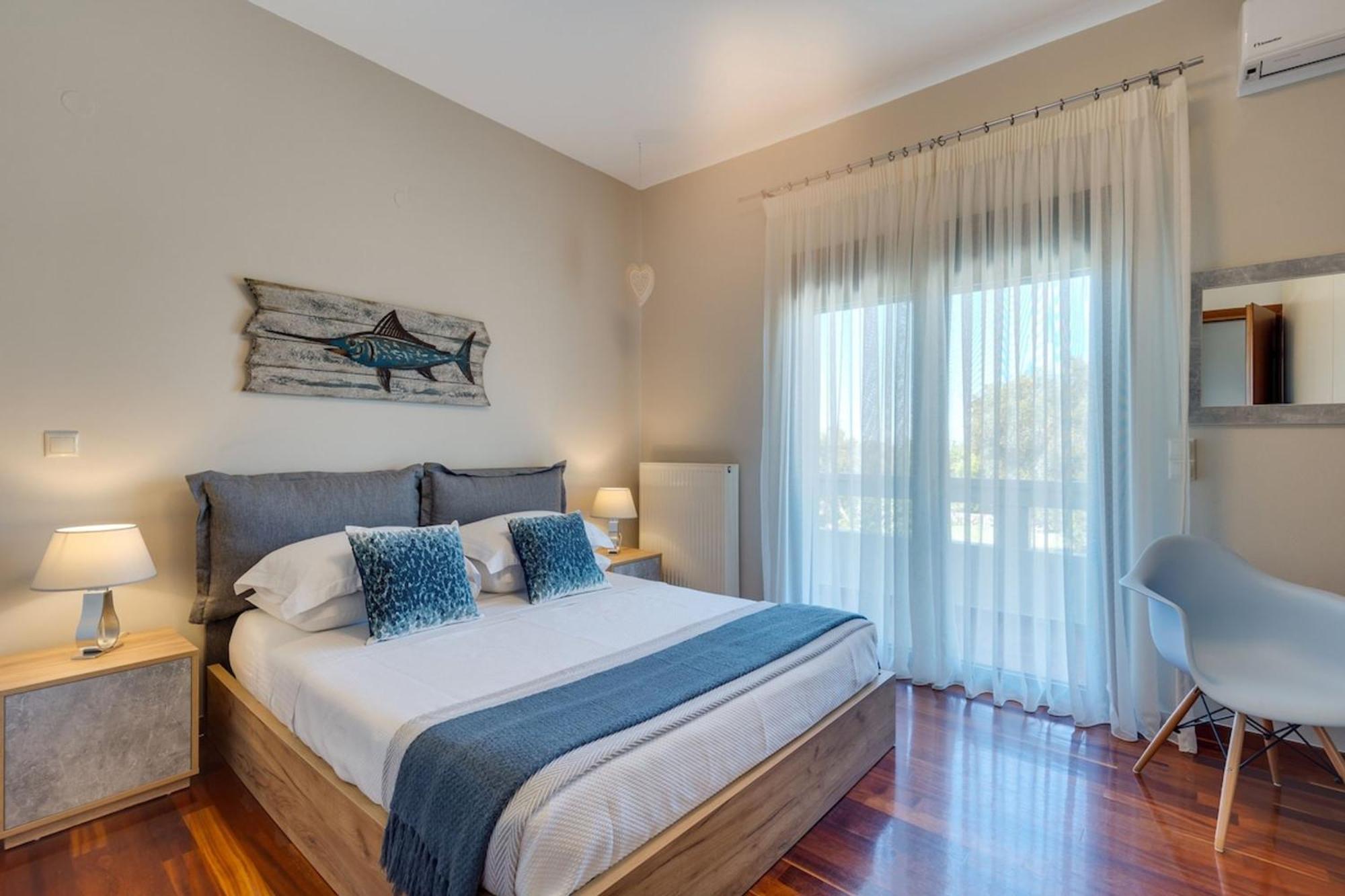 Villa Ampelaki - Premium Villa With Heated Pool Kounoupidhianá Екстериор снимка