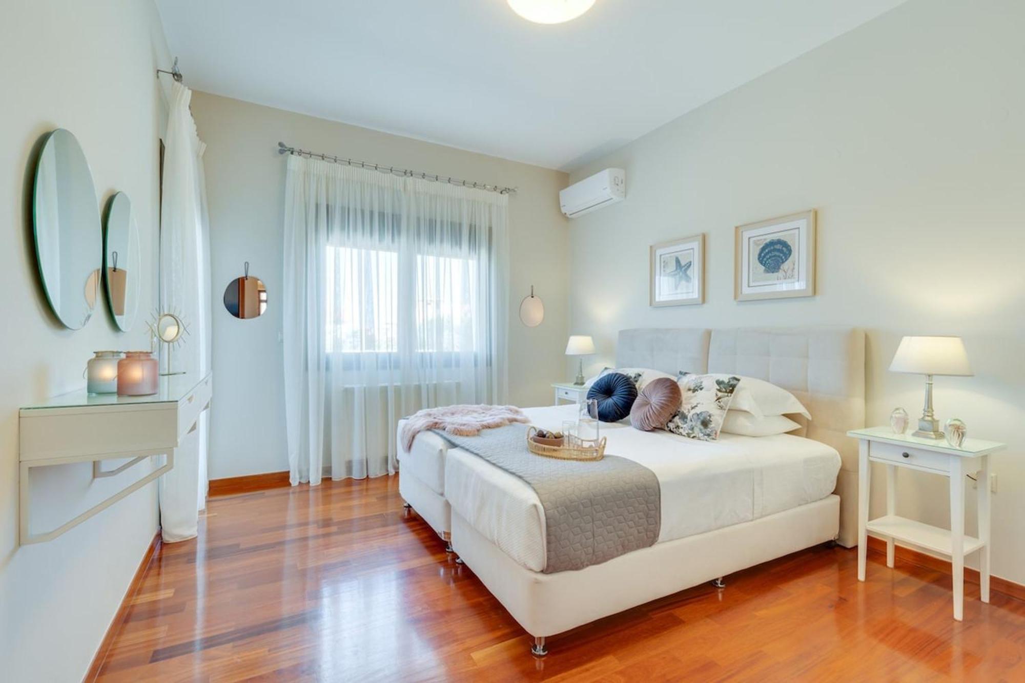 Villa Ampelaki - Premium Villa With Heated Pool Kounoupidhianá Екстериор снимка