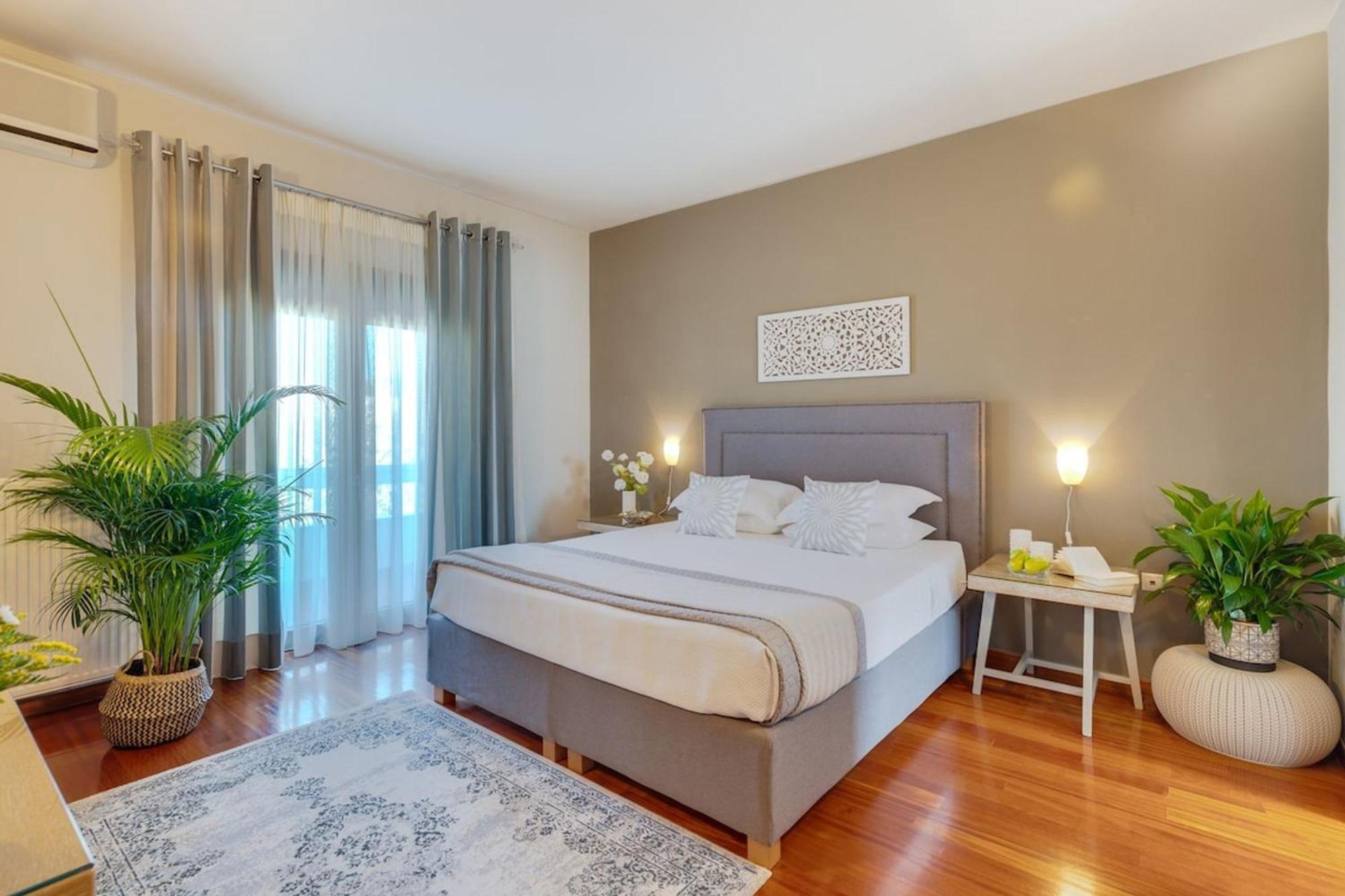 Villa Ampelaki - Premium Villa With Heated Pool Kounoupidhianá Екстериор снимка